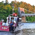 Newburyport Fire Department and its mutual aid partners are continuing to search for a missing six-year-old boy in the Merrimack River this morning. (Photo courtesy Newburyport Firefighter Michael Kent)
